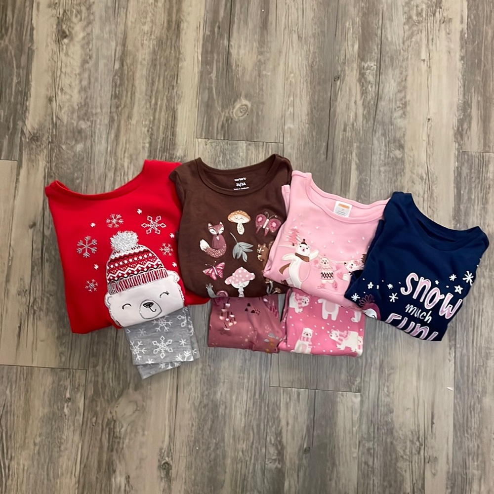 3T long sleeve and leggings bundle